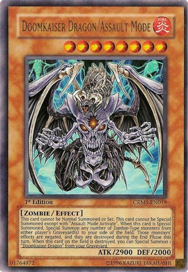 Doomkaiser Dragon Assault Mode Crimson Crisis Yu-Gi-Oh! card