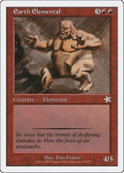 Earth Elemental Starter 1999 Magic card