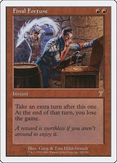 Final Fortune 7th Edition Magic card