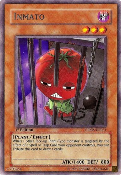 Inmato Crimson Crisis Yu-Gi-Oh! card