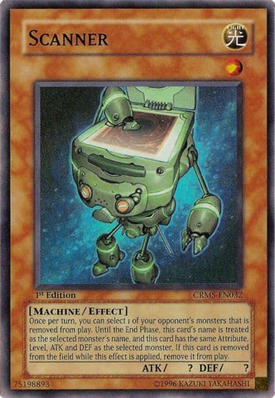 Scanner Crimson Crisis Yu-Gi-Oh! card
