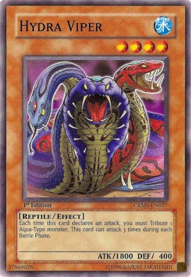 Hydra Viper Crimson Crisis Yu-Gi-Oh! card