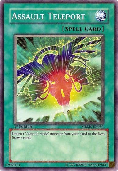 Assault Teleport Crimson Crisis Yu-Gi-Oh! card