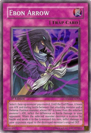 Ebon Arrow Crimson Crisis Yu-Gi-Oh! card