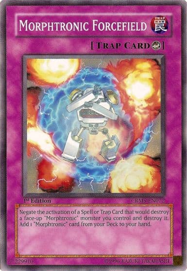 Morphtronic Forcefield Crimson Crisis Yu-Gi-Oh! card
