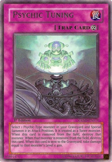 Psychic Tuning Crimson Crisis Yu-Gi-Oh! card