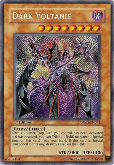Dark Voltanis Crimson Crisis Yu-Gi-Oh! card