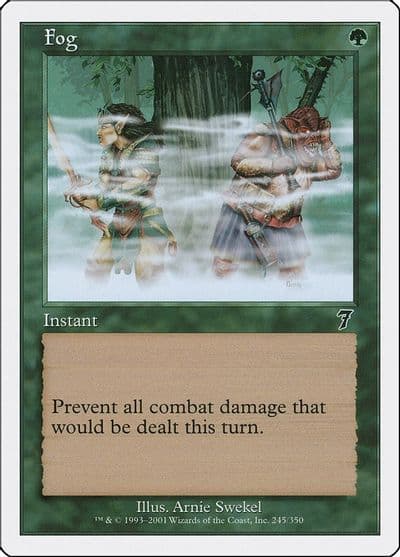 Fog 7th Edition Magic card