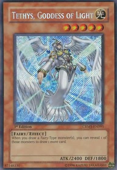 Tethys Goddess of Light Crimson Crisis Yu-Gi-Oh! card