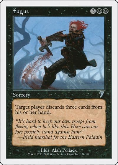Fugue 7th Edition Magic card