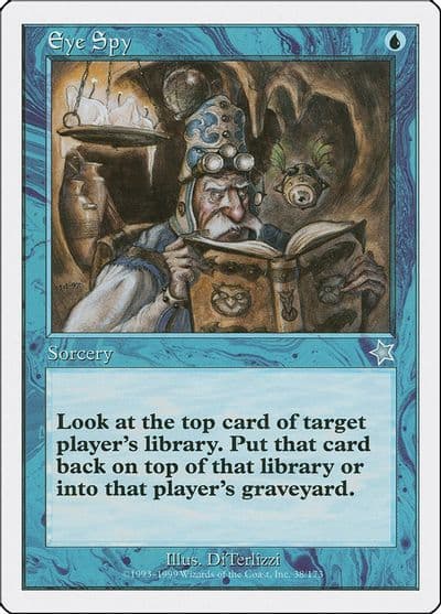 Eye Spy Starter 1999 Magic card