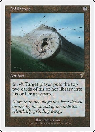 Millstone 7th Edition Magic card