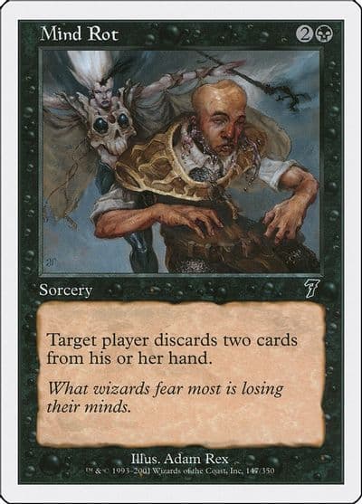 Mind Rot 7th Edition Magic card