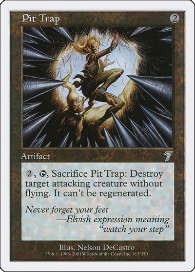 Pit Trap 7th Edition Magic card