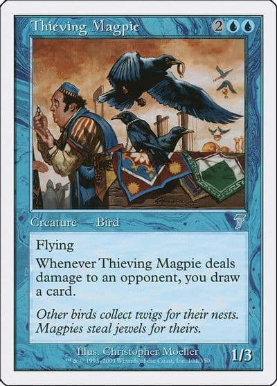 Thieving Magpie 7th Edition Magic card