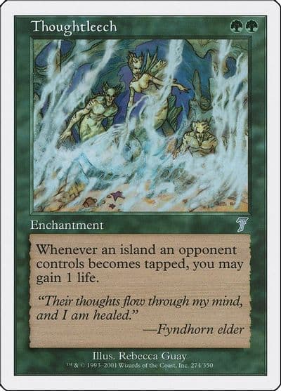 Thoughtleech 7th Edition Magic card