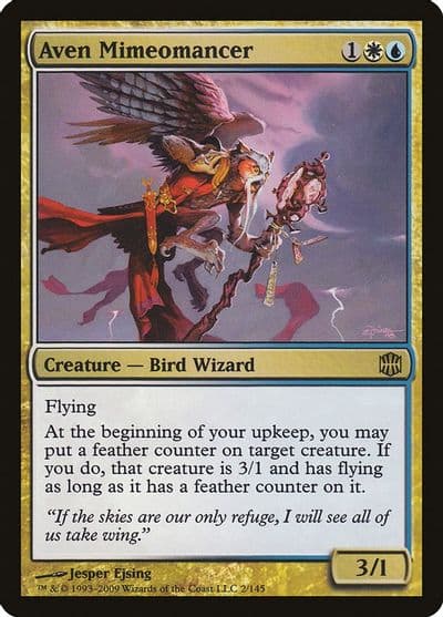 Aven Mimeomancer Alara Reborn Magic card