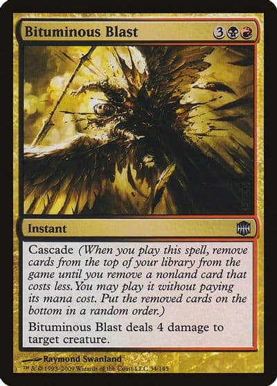 Bituminous Blast Alara Reborn Magic card