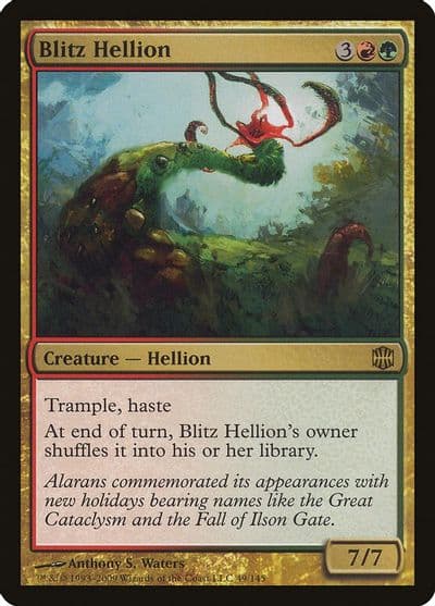Blitz Hellion Alara Reborn Magic card