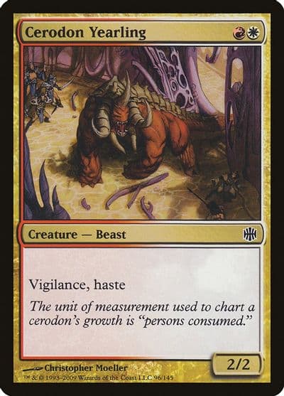 Cerodon Yearling Alara Reborn Magic card