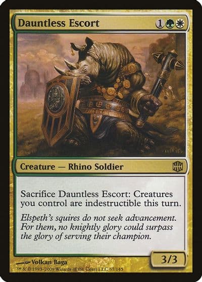 Dauntless Escort Alara Reborn Magic card