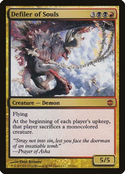 Defiler of Souls Alara Reborn Magic card
