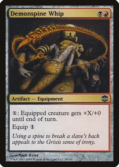 Demonspine Whip Alara Reborn Magic card