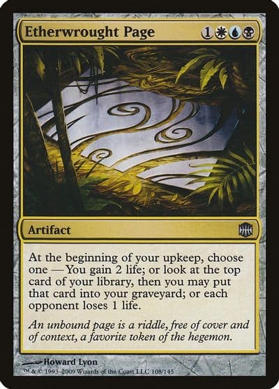 Etherwrought Page Alara Reborn Magic card