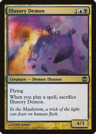 Illusory Demon Alara Reborn Magic card