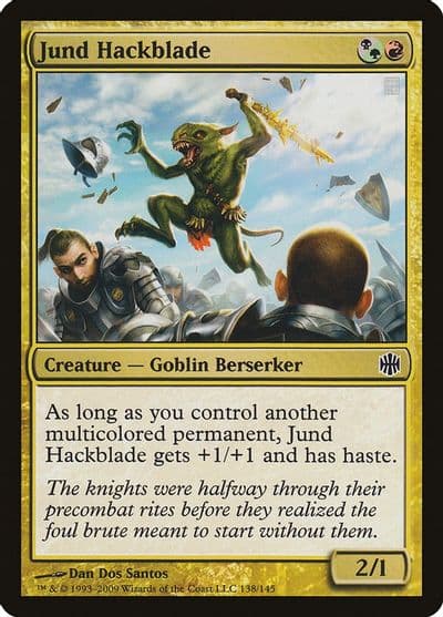 Jund Hackblade Alara Reborn Magic card