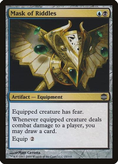 Mask of Riddles Alara Reborn Magic card