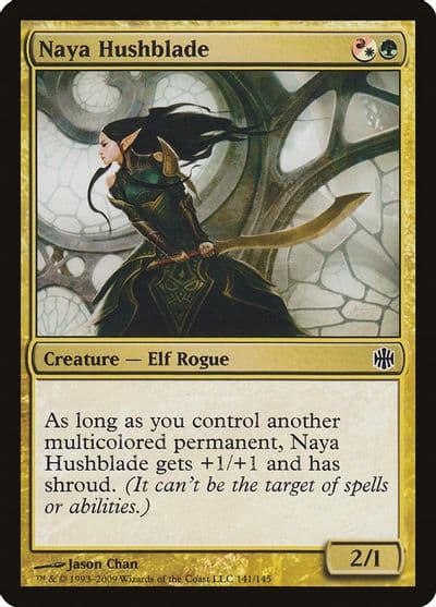 Naya Hushblade Alara Reborn Magic card
