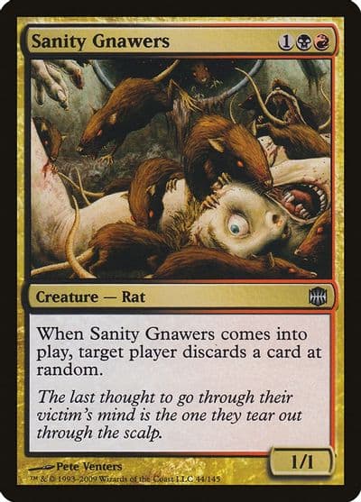 Sanity Gnawers Alara Reborn Magic card