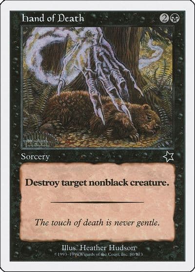 Hand of Death Starter 1999 Magic card