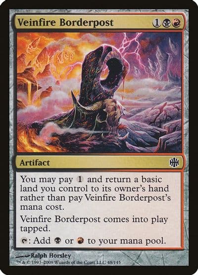 Veinfire Borderpost Alara Reborn Magic card