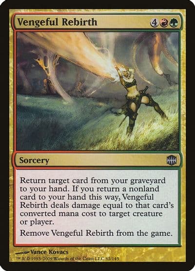 Vengeful Rebirth Alara Reborn Magic card
