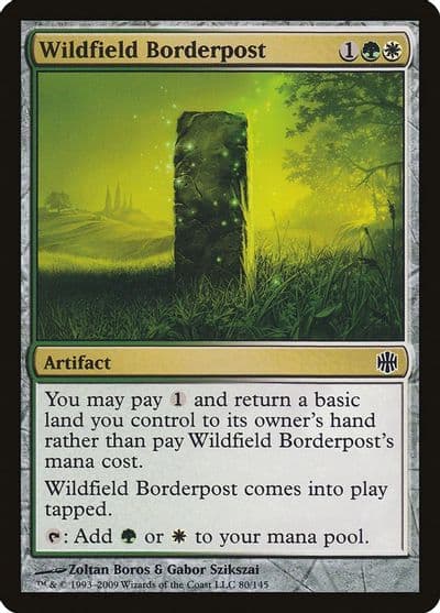 Wildfield Borderpost Alara Reborn Magic card