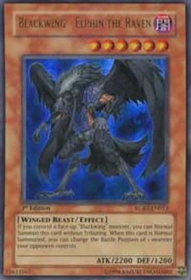 Blackwing Elphin the Raven Raging Battle Yu-Gi-Oh! card