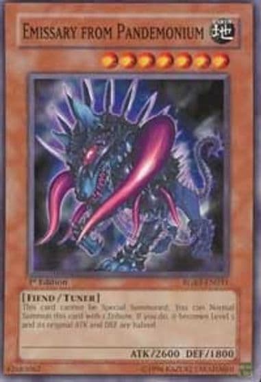 Emissary from Pandemonium Raging Battle Yu-Gi-Oh! card