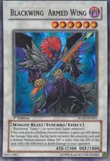 Blackwing Armed Wing Raging Battle Yu-Gi-Oh! card
