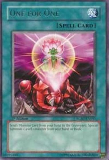 One for One Raging Battle Yu-Gi-Oh! card