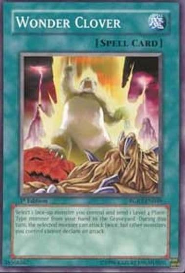 Wonder Clover Raging Battle Yu-Gi-Oh! card