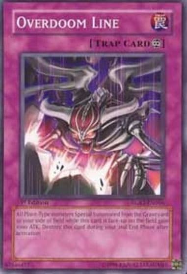 Overdoom Line Raging Battle Yu-Gi-Oh! card