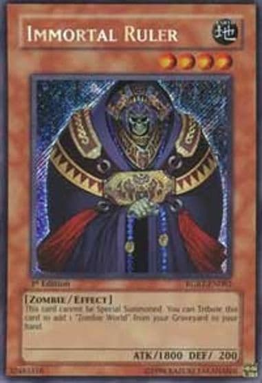 Immortal Ruler Raging Battle Yu-Gi-Oh! card