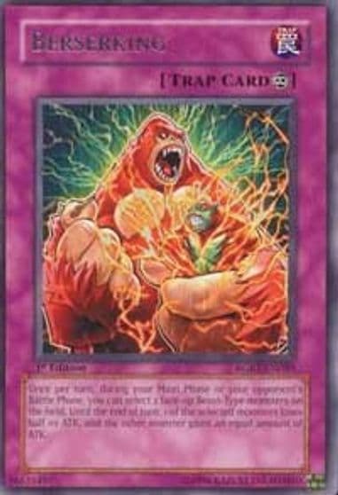Berserking Raging Battle Yu-Gi-Oh! card