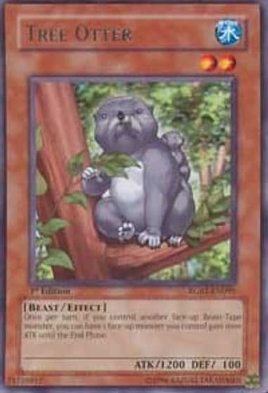Tree Otter Raging Battle Yu-Gi-Oh! card
