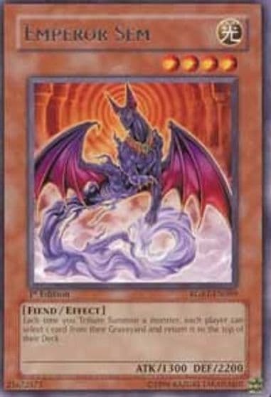 Emperor Sem Raging Battle Yu-Gi-Oh! card