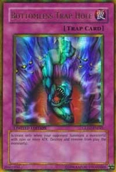 Bottomless Trap Hole Gold Series 2009 Yu-Gi-Oh! card