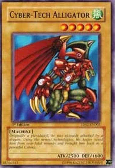 Cyber Tech Alligator 5D's Starter Deck 2009 Yu-Gi-Oh! card