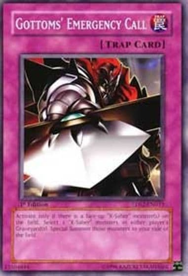 Gottoms Emergency Call 5D's Starter Deck 2009 Yu-Gi-Oh! card